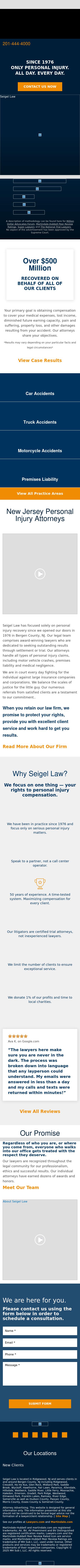 Seigel Law - Ridgewood NJ Lawyers