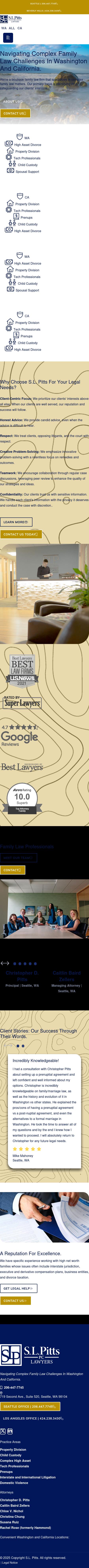 S.L. Pitts & Associates PLLC - Kirkland WA Lawyers