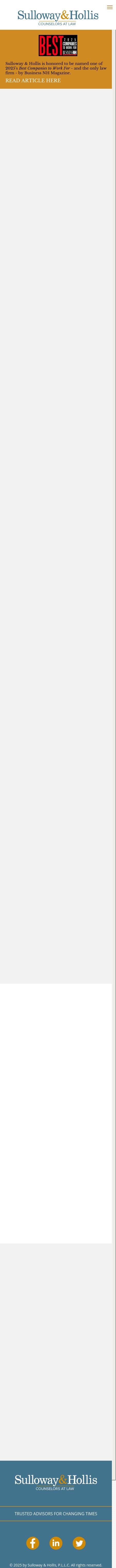 Sulloway & Hollis, P.L.L.C. - Portland ME Lawyers