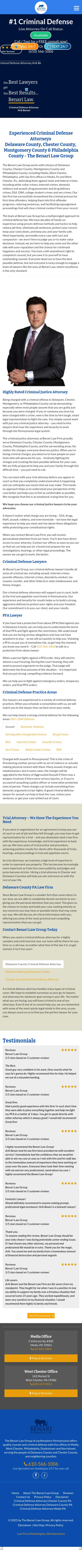 Benari Law Group - Media PA Lawyers