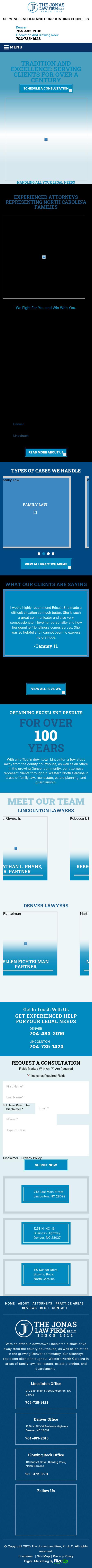 The Jonas Law Firm, P.L.L.C. - Gastonia NC Lawyers