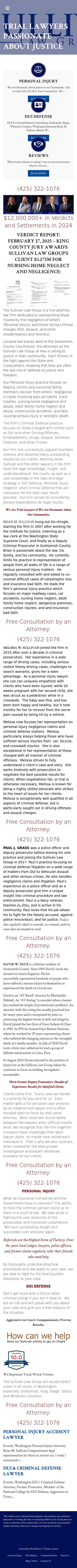 The Law Office of Brian M. Sullivan, PLLC - Everett WA Lawyers