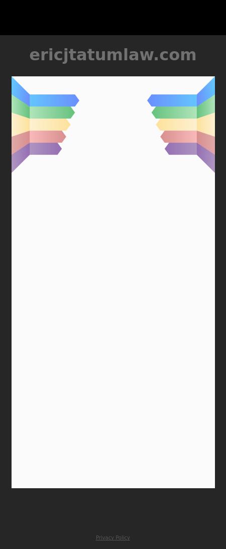 The Law Offices of Eric J. Tatum, LLC - Lawrenceville GA Lawyers