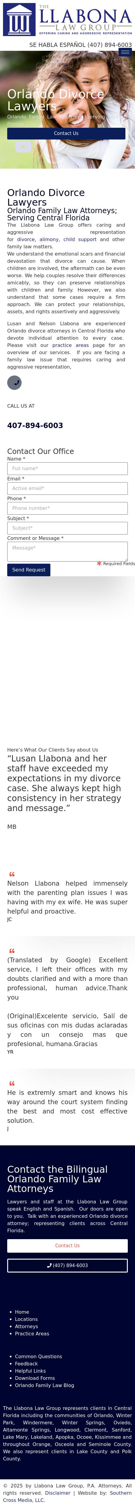 The Llabona Law Group - Orlando FL Lawyers