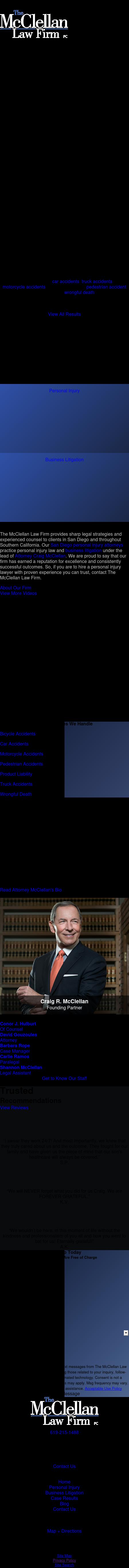 The McClellan Law Firm - San Diego CA Lawyers