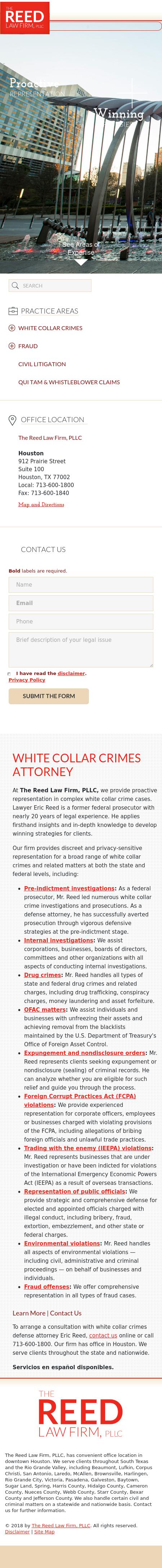 The Reed Law Firm, PLLC - Houston TX Lawyers