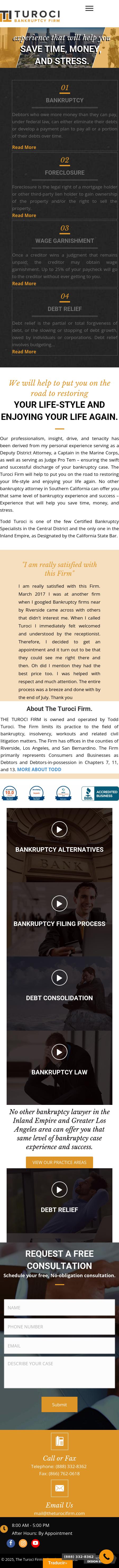 The Turoci Bankruptcy Firm - Los Angeles CA Lawyers