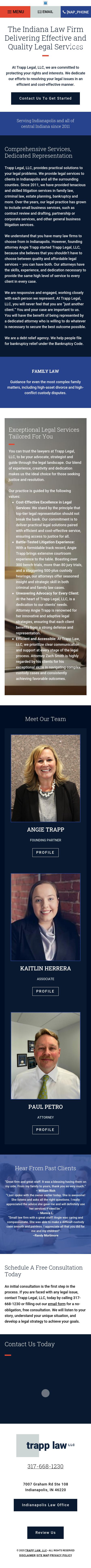 Trapp Law, LLC - Indianapolis IN Lawyers