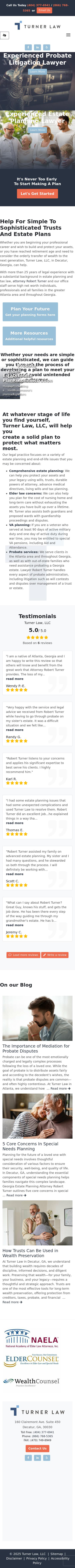 Turner Law, P.C. - Decatur GA Lawyers