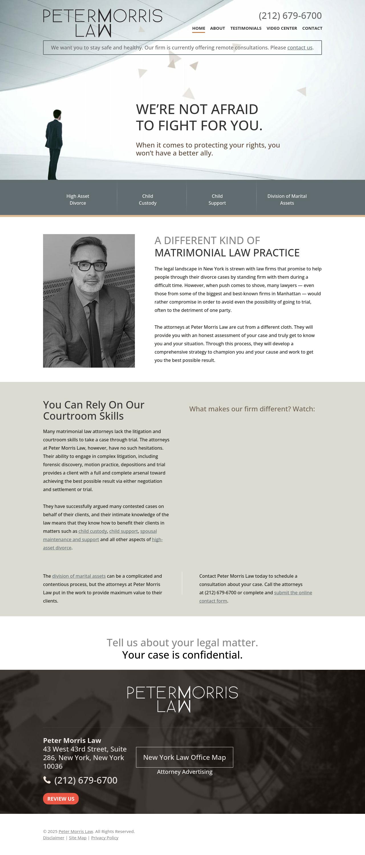 Peter Morris Law - New York  NY Lawyers
