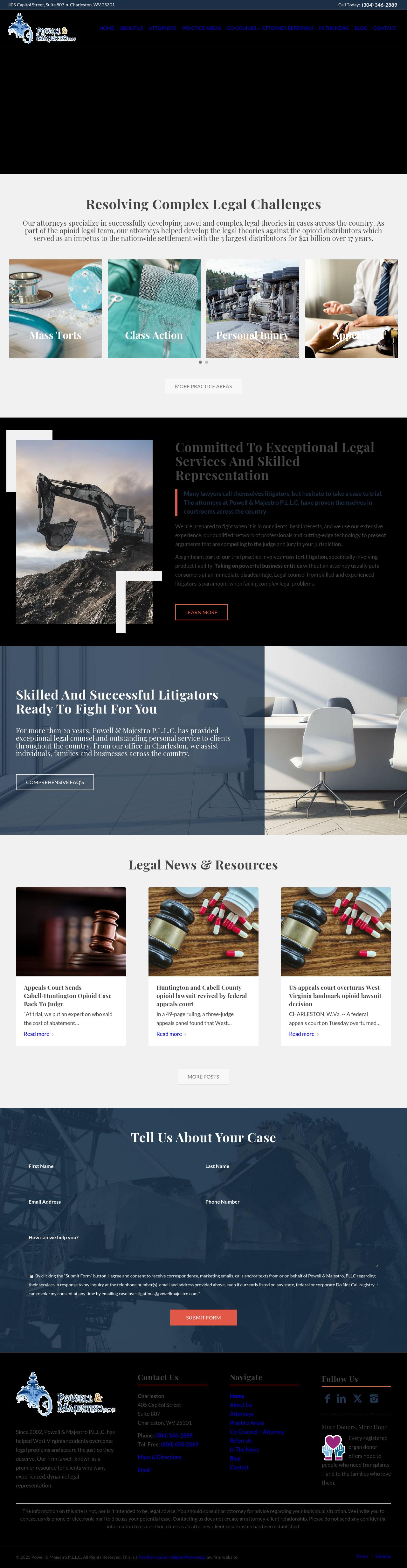 Powell & Majestro P.L.L.C. - Parkersburg WV Lawyers