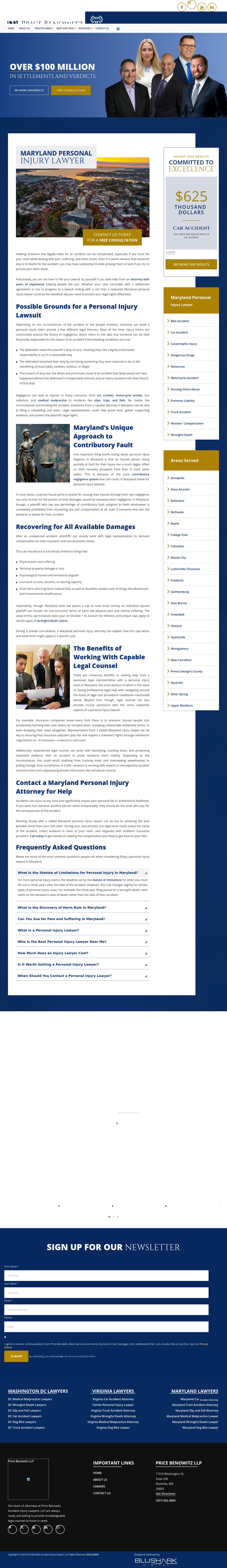 Price Benowitz, LLP - Ellicott City MD Lawyers