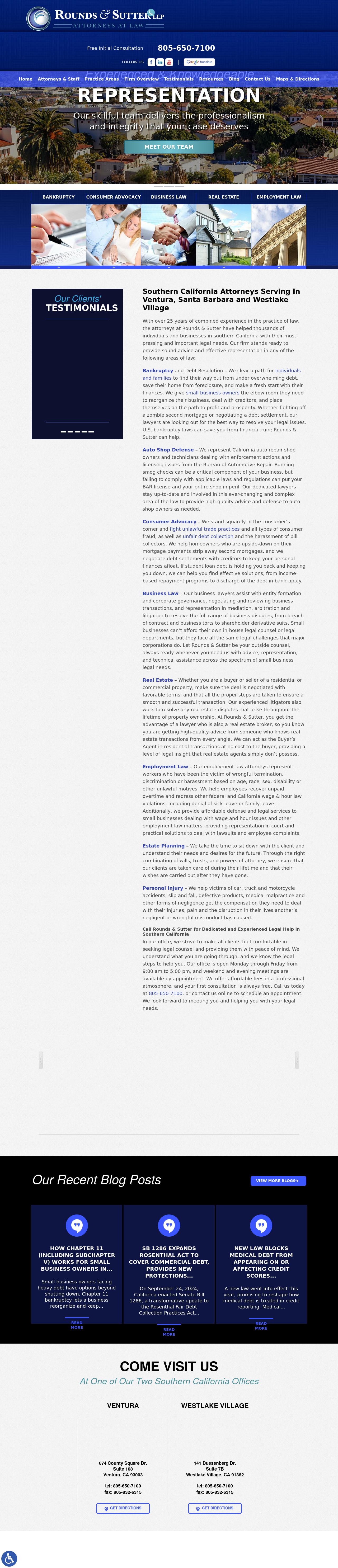 Rounds & Sutter LLP - Ventura CA Lawyers