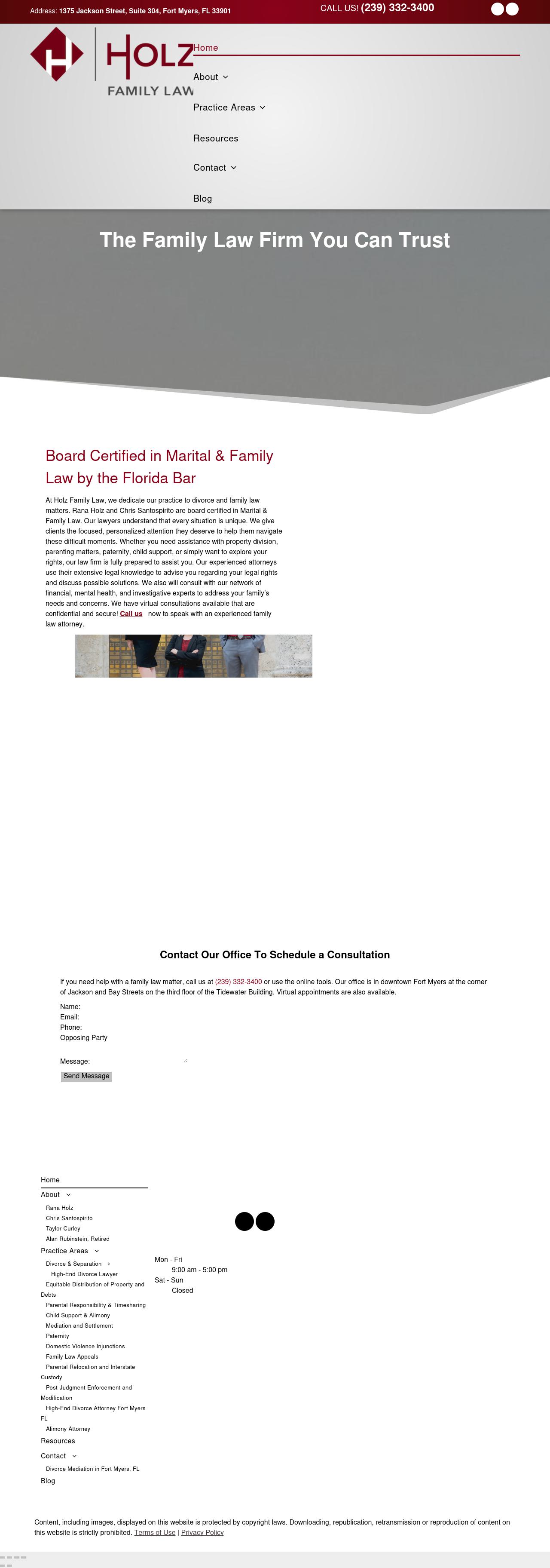 Rubinstein, Holz & King, P.A. - Fort Myers FL Lawyers