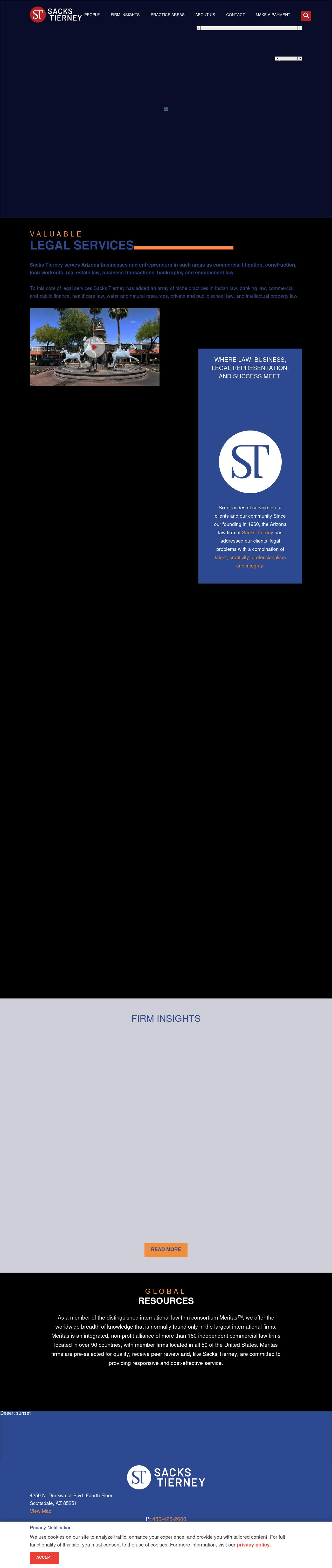 Sacks Tierney P.A. - Scottsdale AZ Lawyers