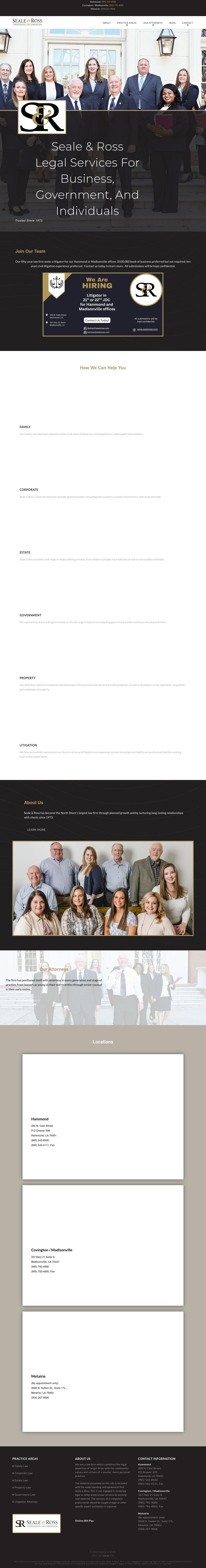 Seale & Ross - Hammond LA Lawyers