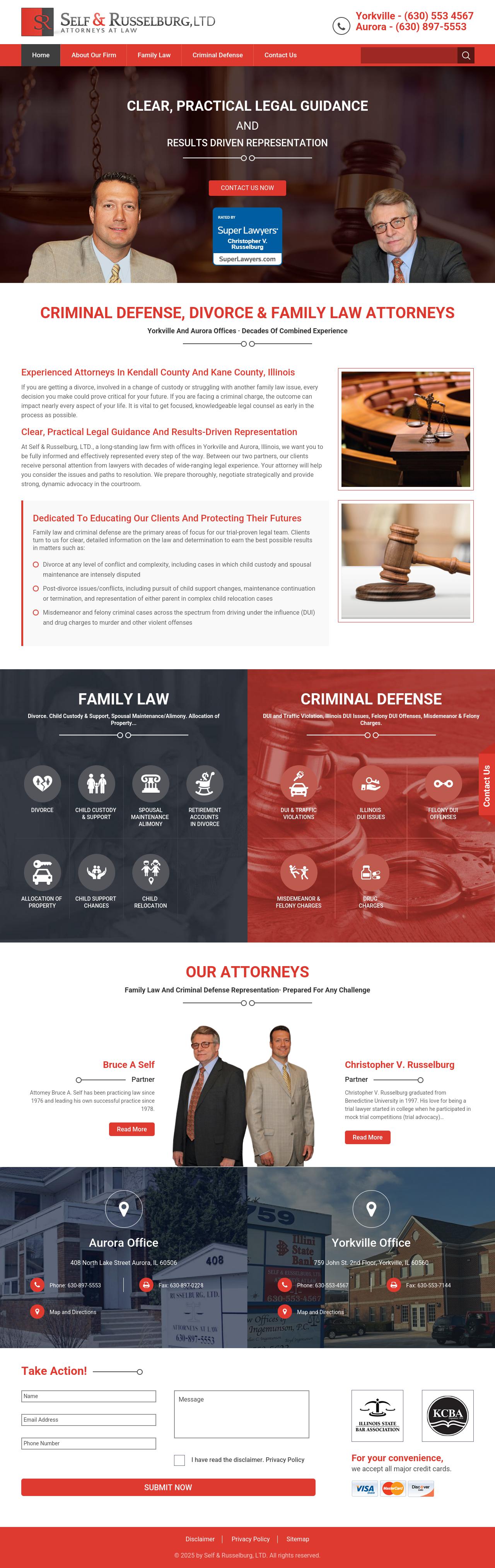 Self & Russelburg, LTD. - Aurora IL Lawyers