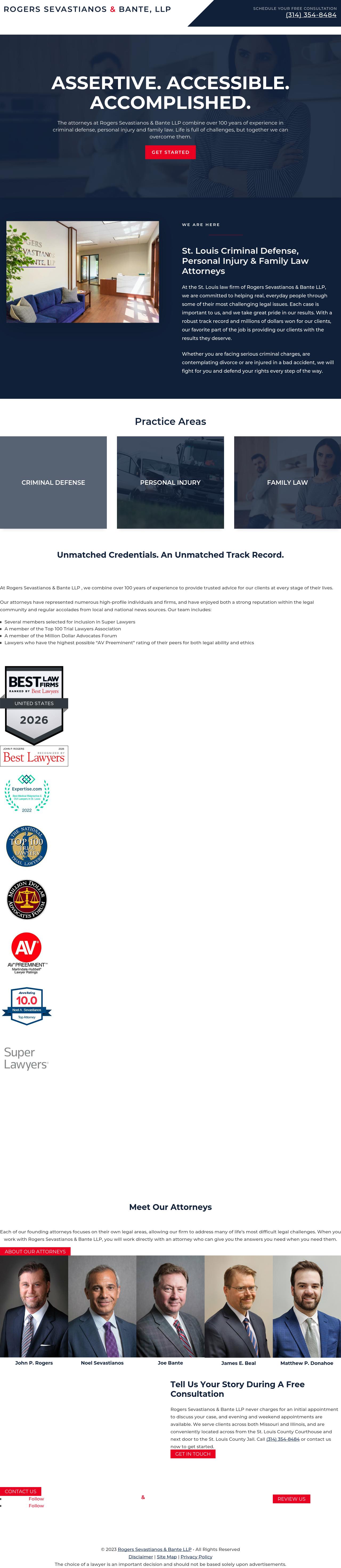 Sevastianos & Associates, P.C. - St. Louis MO Lawyers