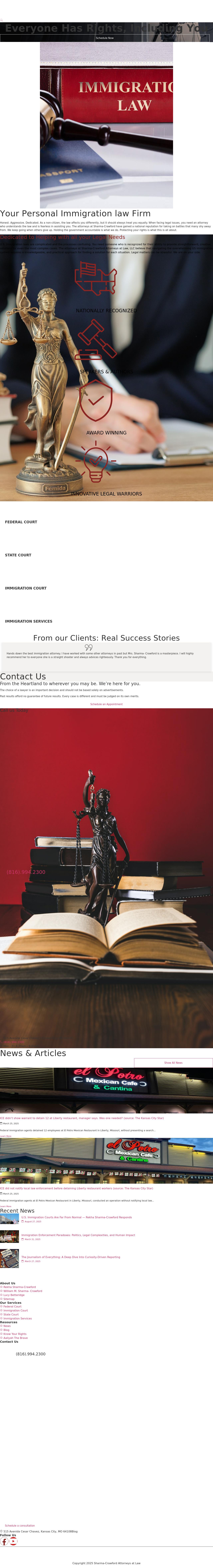 Sharma-Crawford Attorneys at Law - Kansas City MO Lawyers