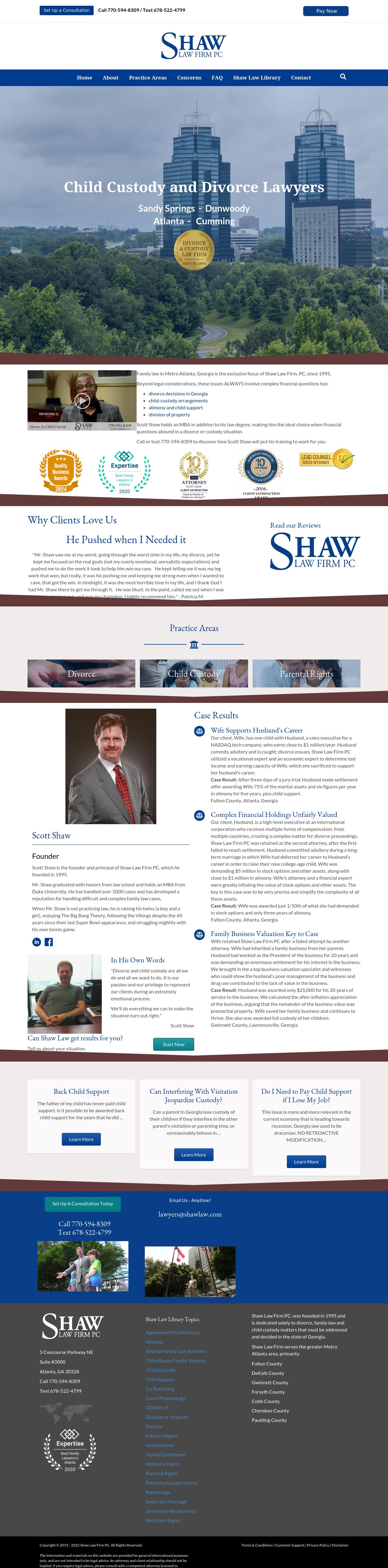 Shaw Law Firm, LLC - Atlanta GA Lawyers