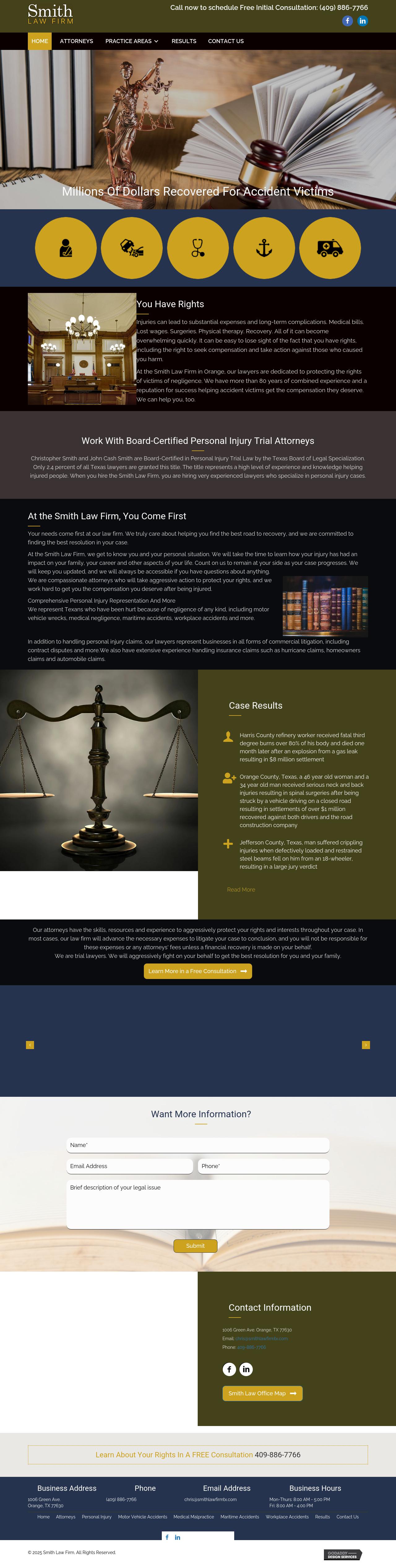 Smith Law Firm - Orange TX Lawyers
