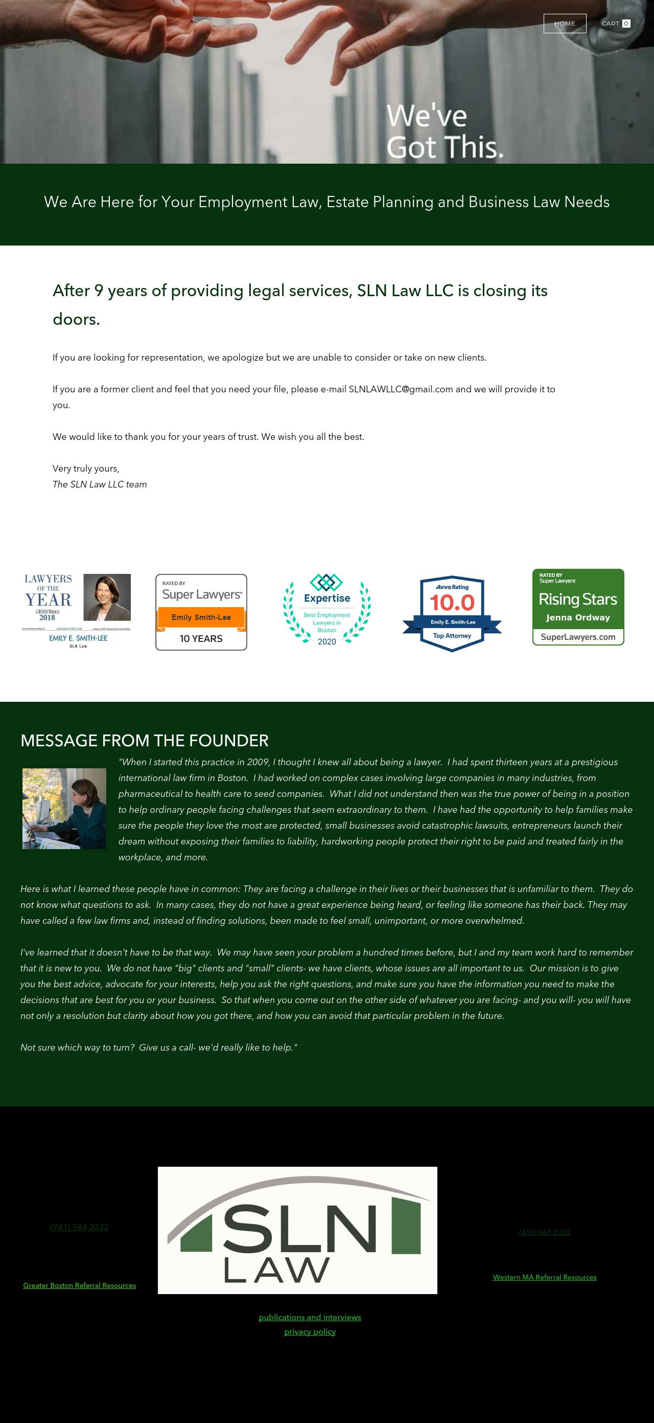 Smith Lee Nebenzahl LLP - Sharon MA Lawyers