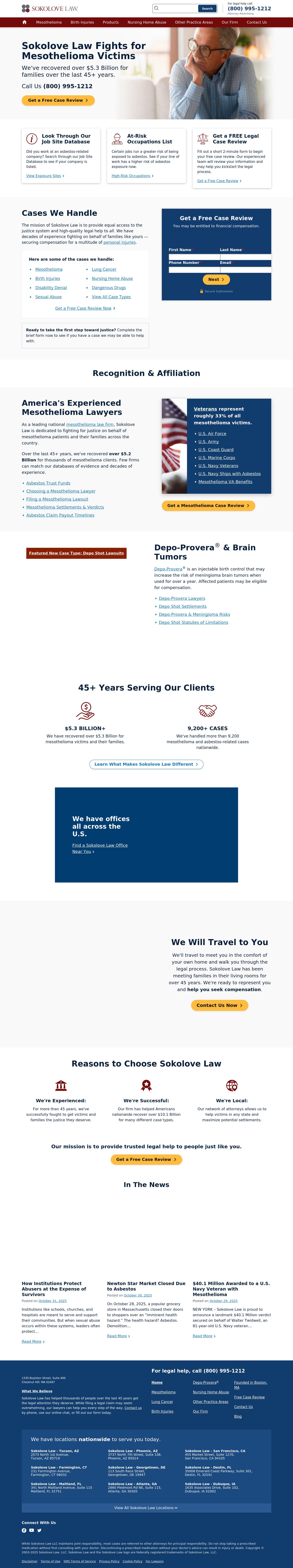 Sokolove Law, LLC - Chestnut Hill MA Lawyers