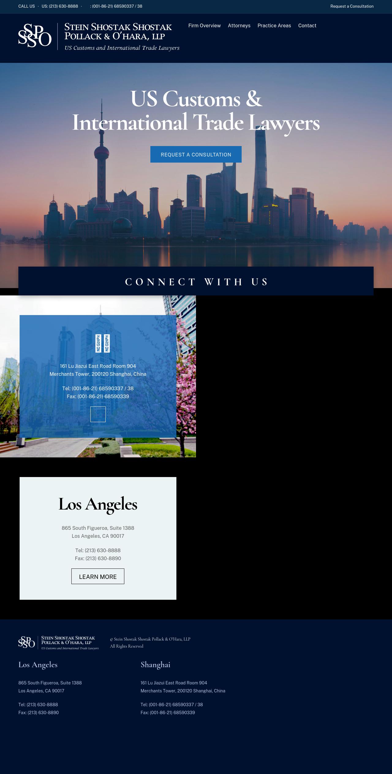 Stein Shostak Shostak Pollack & O'Hara, LLP - Los Angeles CA Lawyers