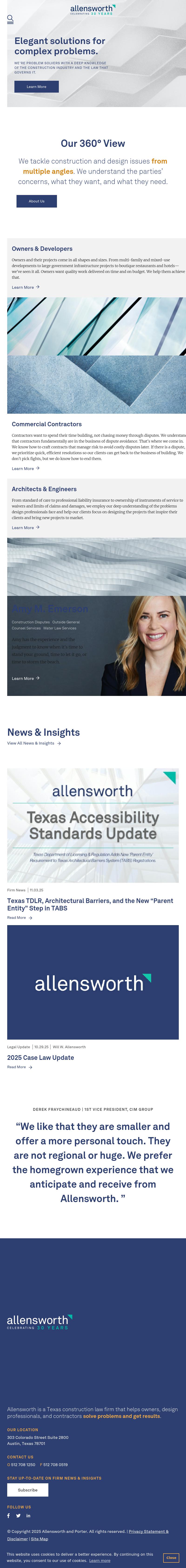 Allensworth and Porter, L.L.P. - Austin TX Lawyers