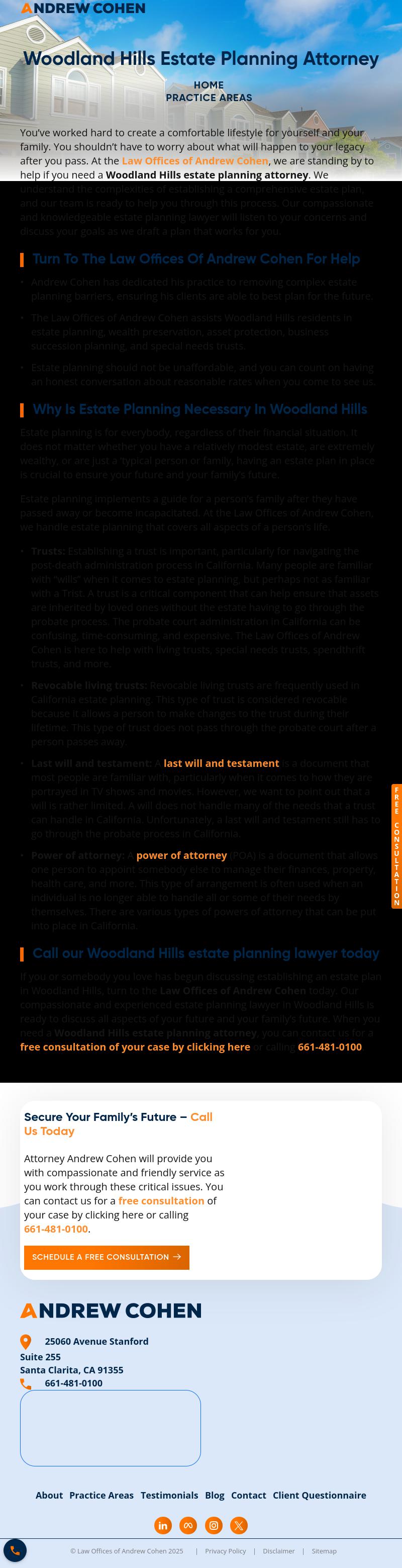 Law Offices of Andrew Cohen - Santa Clarita CA Lawyers