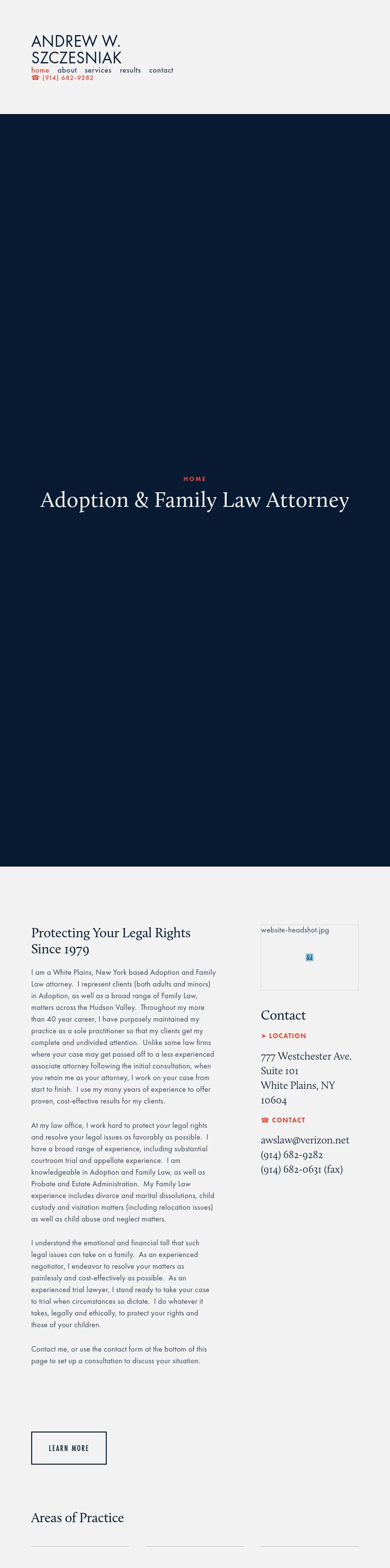 Andrew W. Szczesniak - White Plains NY Lawyers