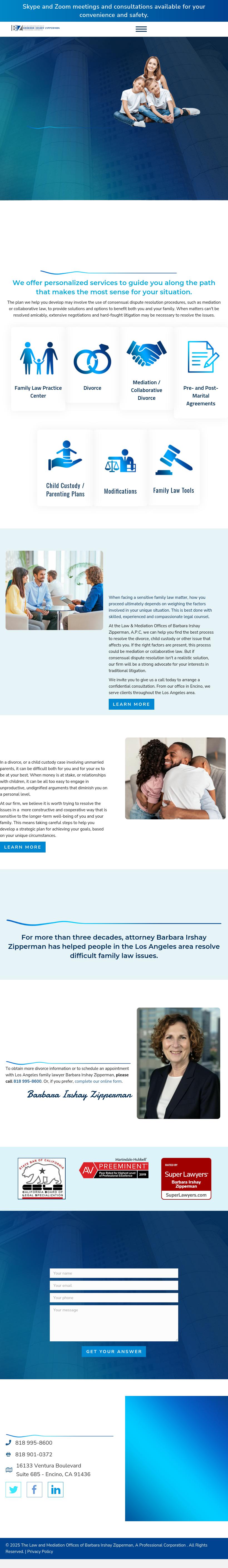 Barbara Irshay Zipperman - Encino CA Lawyers