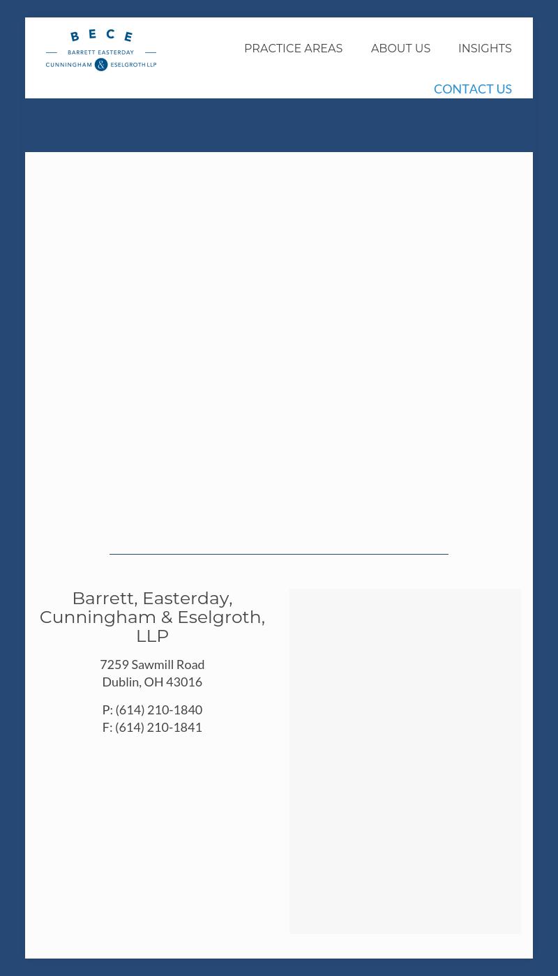 Barrett Easterday Cunningham & Eselgroth LLP - Dublin OH Lawyers