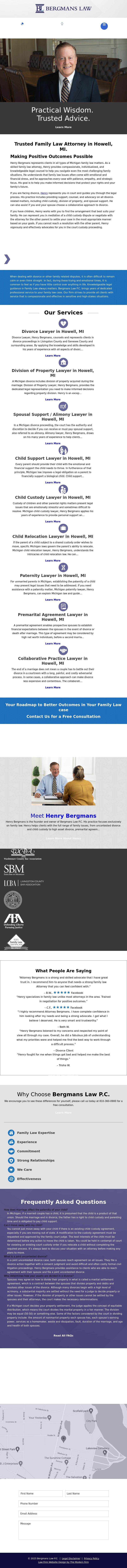 Bergmans Law P.C. - Howell MI Lawyers