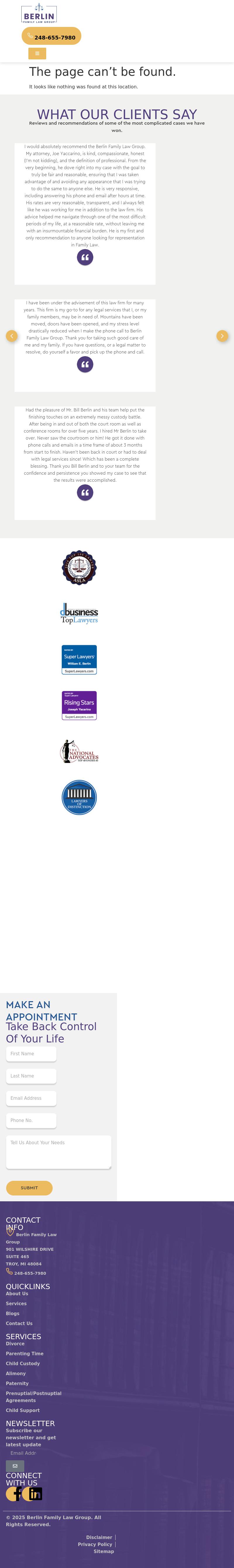 Berlin Family Law Group - Troy MI Lawyers