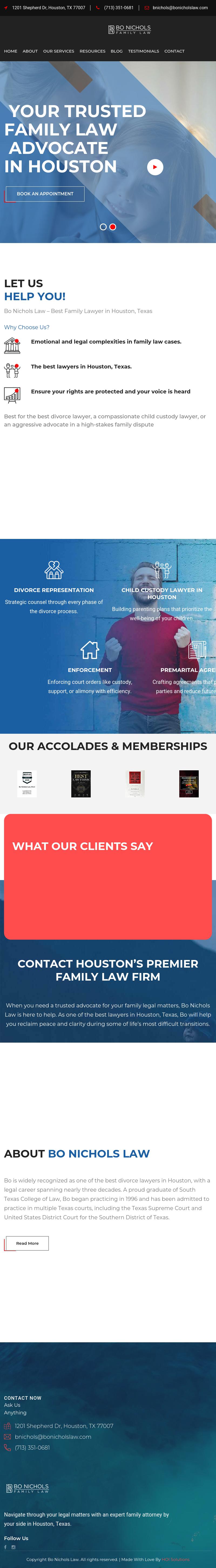 Bo Nichols Law Firm - Houston TX Lawyers