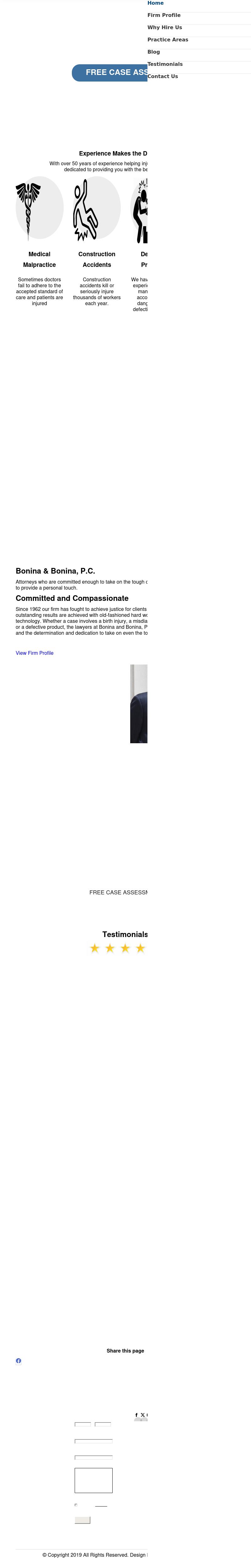 Bonina & Bonina, P.C. - Brooklyn NY Lawyers