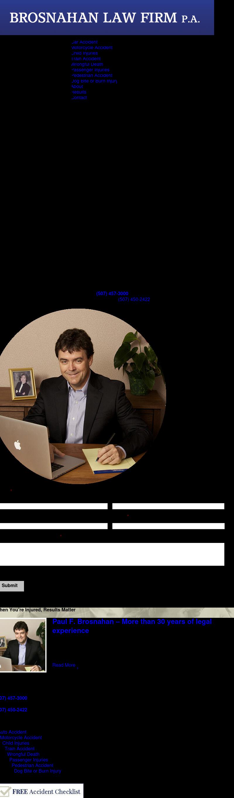 Brosnahan Law Firm, P.A. - Winona MN Lawyers