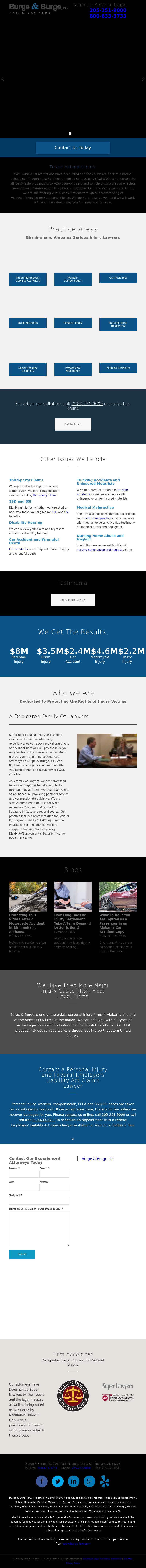 Burge & Burge, PC - Birmingham AL Lawyers