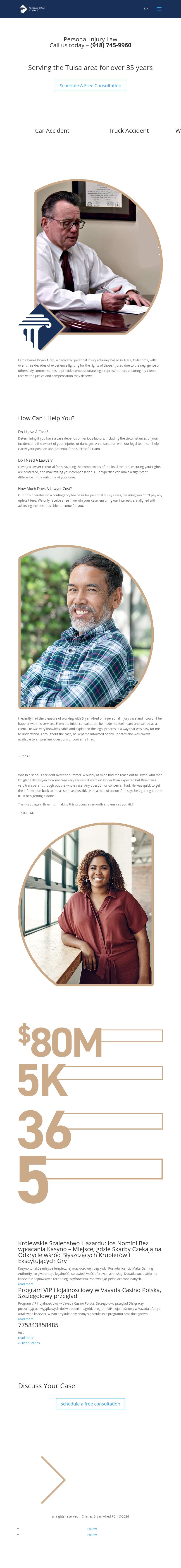 Charles Bryan Alred, PC - Tulsa OK Lawyers