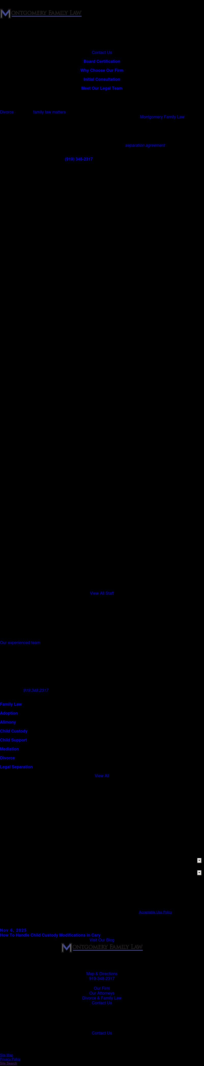 Charles H. Montgomery - Cary NC Lawyers