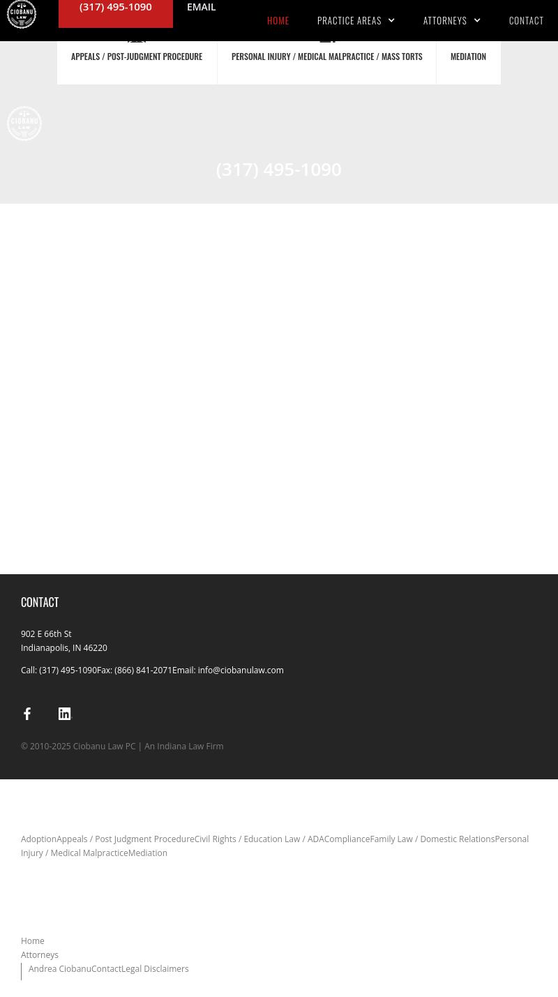 Ciobanu Law, PC - Indianapolis IN Lawyers