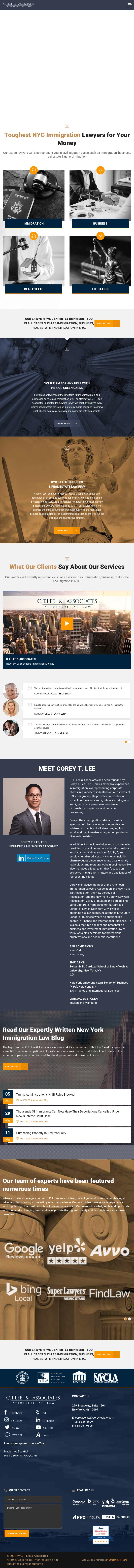 C.T. Lee & Associates - Newark NJ Lawyers