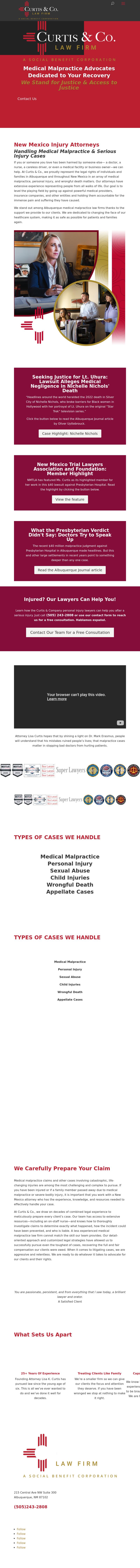 Curtis & Lucero - Albuquerque NM Lawyers