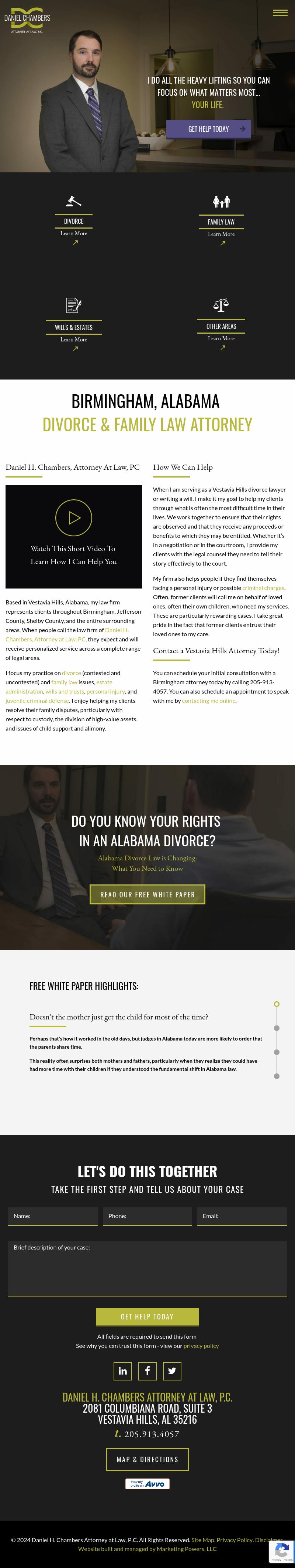 Daniel H. Chambers Attorney at Law, P.C. - Birmingham AL Lawyers