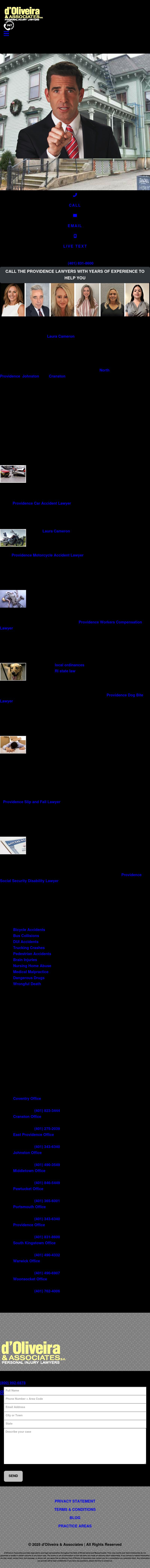 d'Oliveira & Associates - Providence RI Lawyers