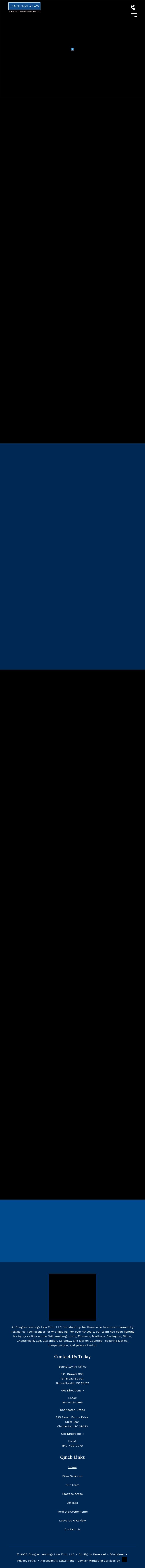 Douglas Jennings Law Firm, LLC - Bennettsville SC Lawyers