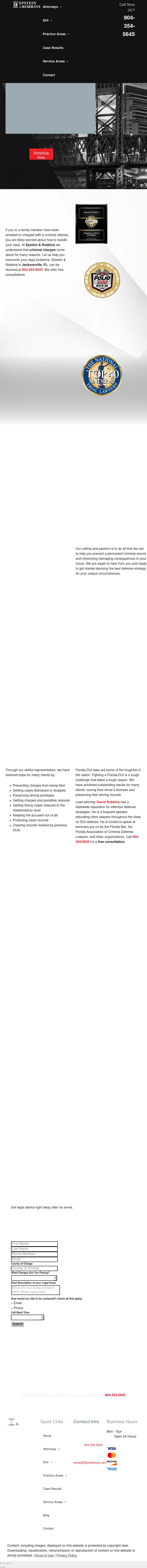 Epstein & Robbins - Jacksonville FL Lawyers