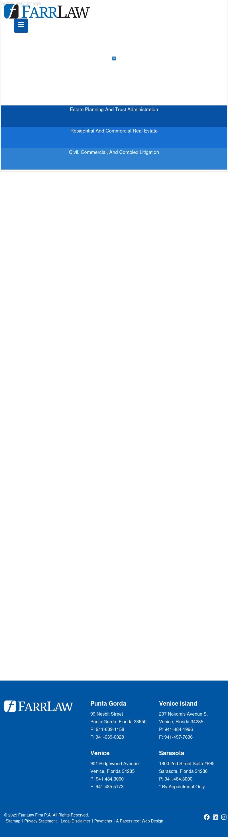 Farr, Farr, Emerich, Hackett and Carr, P.A. - Englewood FL Lawyers