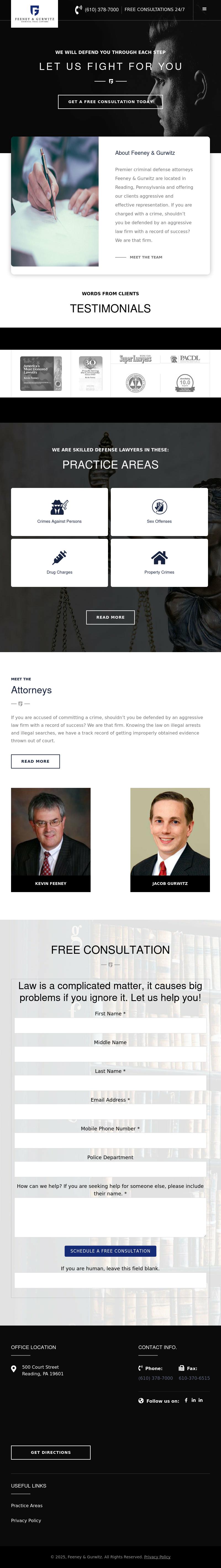 Feeney & Gurwitz - Reading PA Lawyers